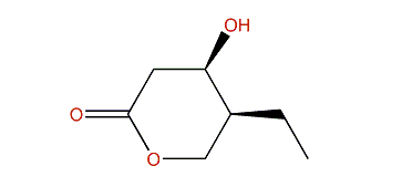 (4R,5S)-5-Ethyl-tetrahydro-4-hydroxypyran-2-one